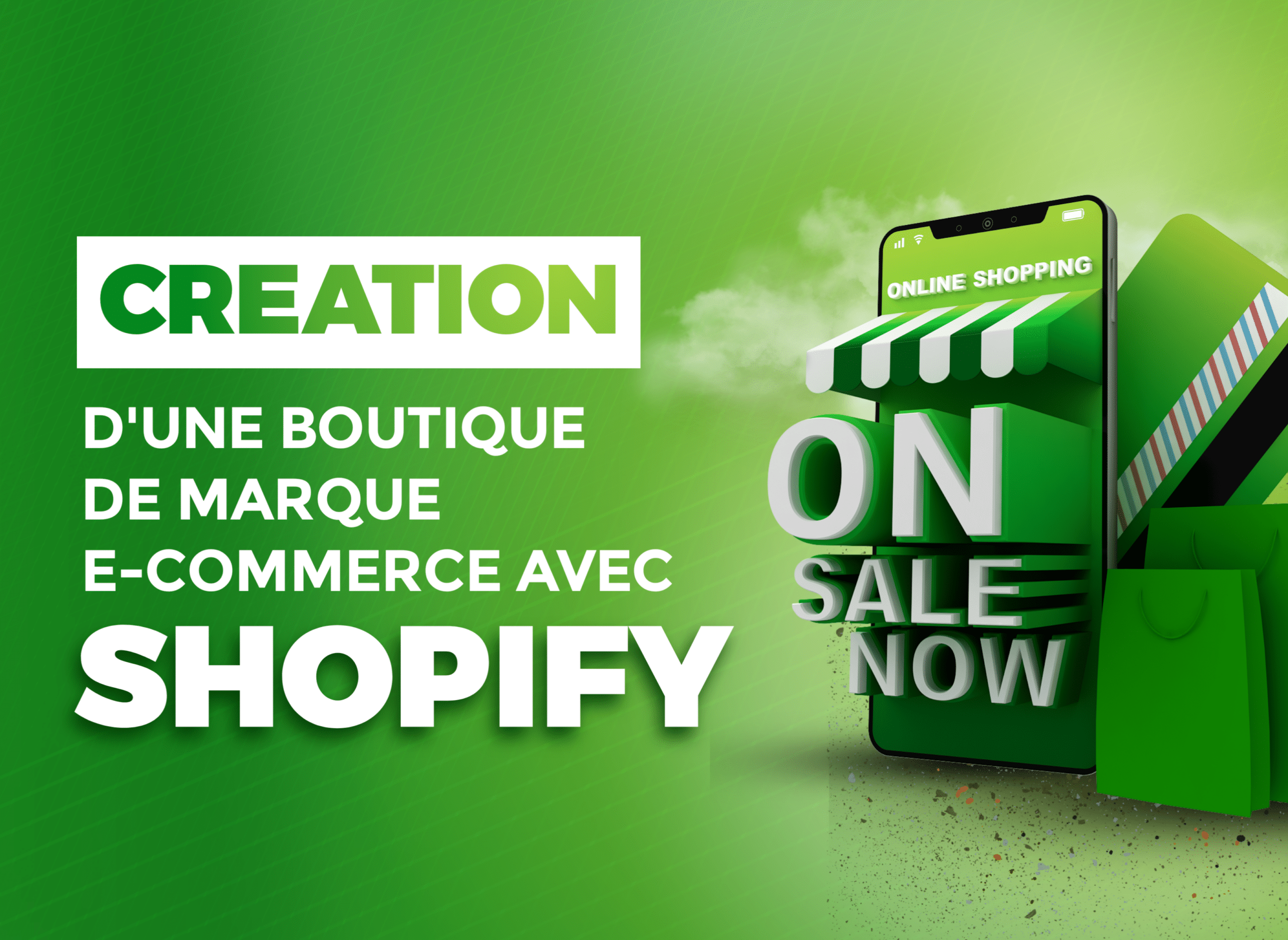 Création d’une Boutique de marque E-commerce avec Shopify