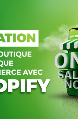 Création d’une Boutique de marque E-commerce avec Shopify