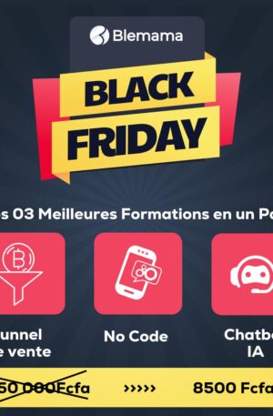 Pack Black Friday: Nocode + Chatbot IA + Tunnel de vente